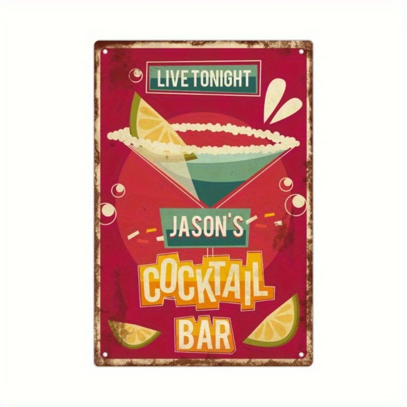 Home Bar Signs - ป้ายโลหะสั่งทำพิเศษ 