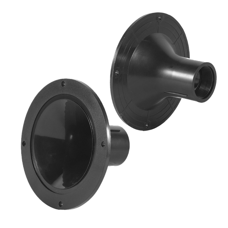 Home Bar Setup - 2 ชิ้น Horn Part ขนาดกะทัดรัดสำหรับลำโพงขนาดเล็ก วัสดุก่อสร้าง