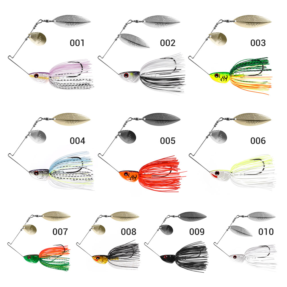 Noeby Spinnerbait 10.5G 14G 21 - Jigger Double Sided บทวิจารณ์และราคา