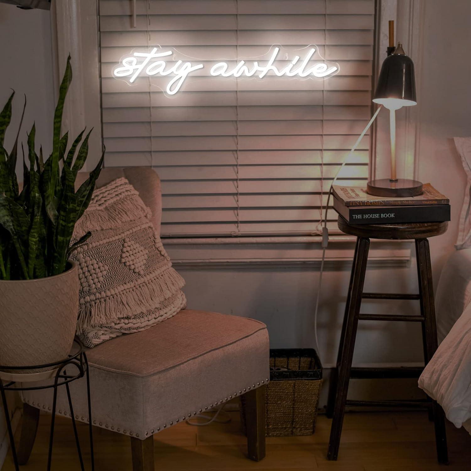 ป้ายไฟนีออนแบบ USB ปรับความสว่ - Home Bar Signs บทวิจารณ์และราคา