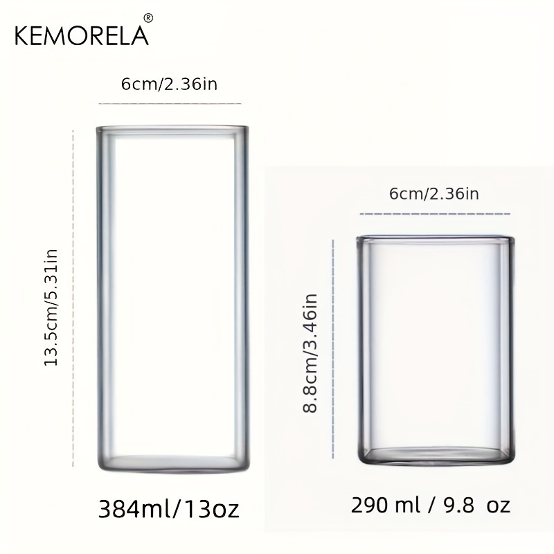 4ชิ้นแก้วถ้วยดื่มน้ำแก้วสูงบาง - Highball Glass Set บทวิจารณ์และราคา