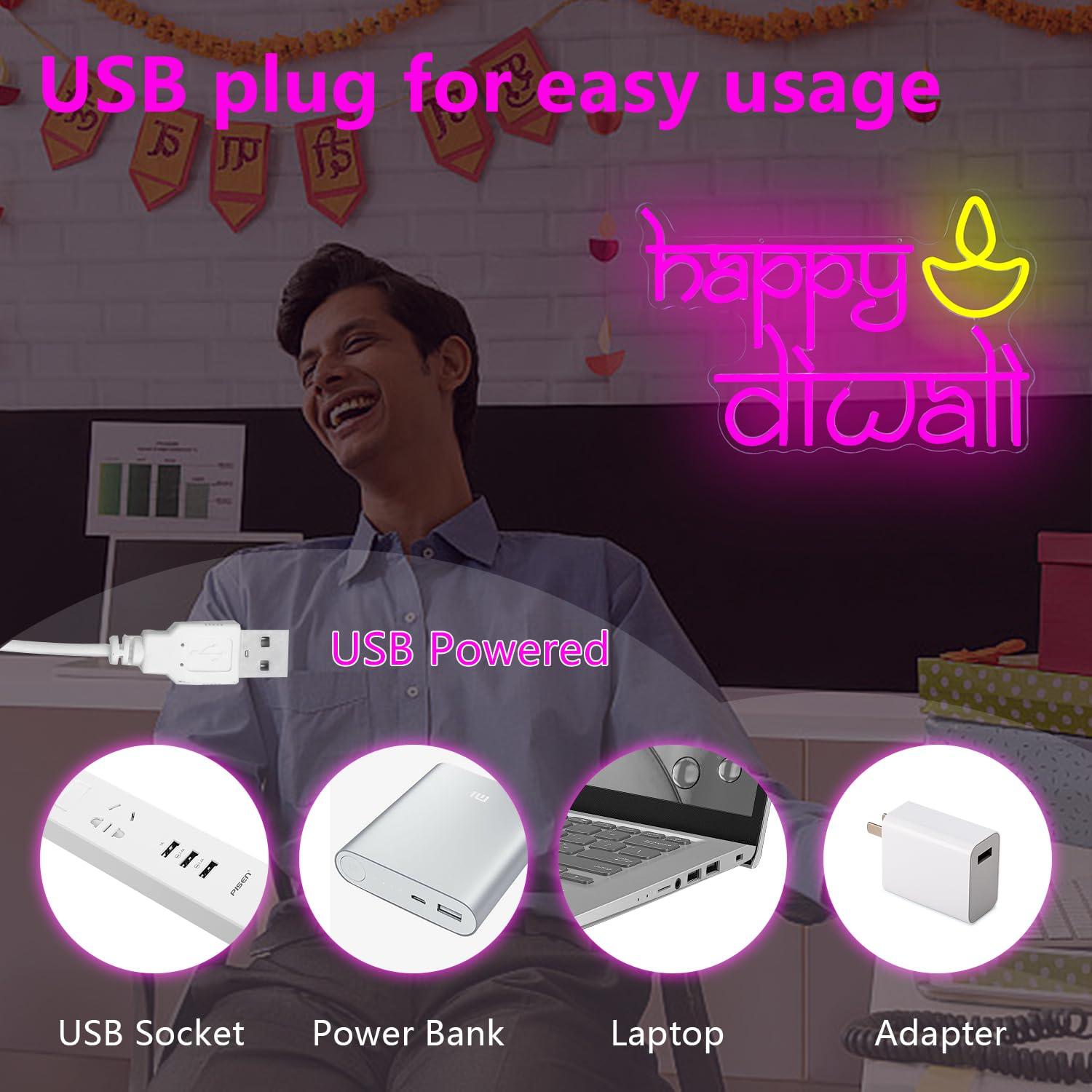 ป้ายไฟนีออนดีวาลี ใช้พลังงานจา - Home Bar Signs บทวิจารณ์และราคา