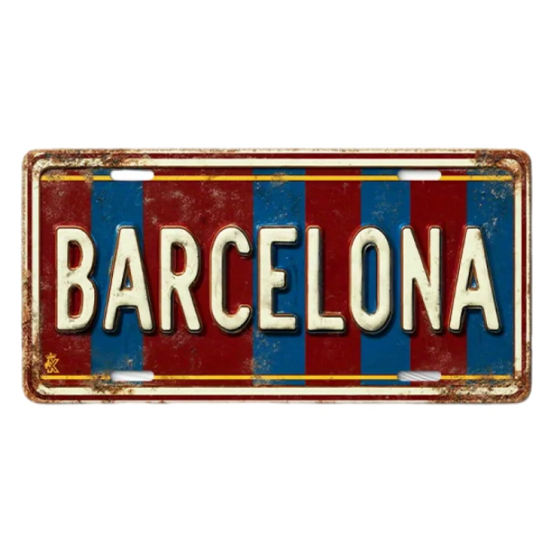 ป้ายตกแต่งผนังไม้สไตล์เรโทร บา - Home Barcelona บทวิจารณ์และราคา