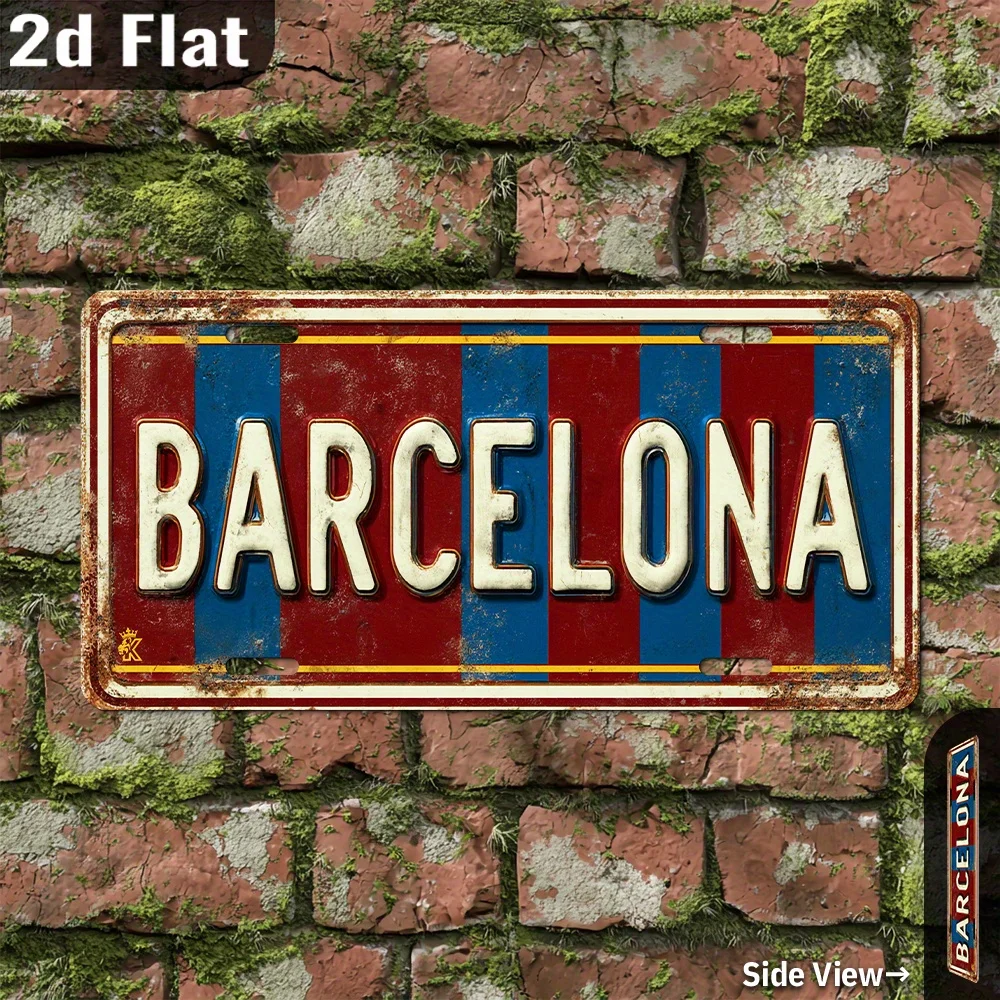 ป้ายตกแต่งผนังไม้สไตล์เรโทร บา - Home Barcelona บทวิจารณ์และราคา