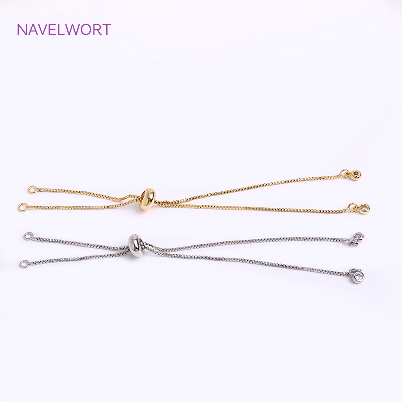 สร้อยข้อมือโซ่ชุบทอง18K 1.0มม. - Bar Cart Gold บทวิจารณ์และราคา
