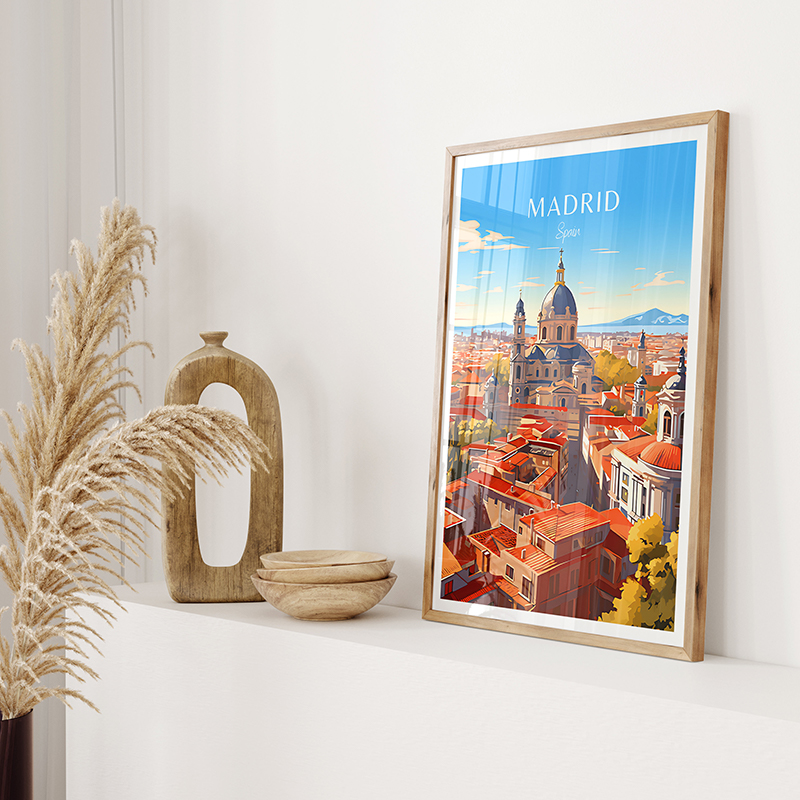 โปสเตอร์ท่องเที่ยวสเปนปารีสกรา - Home Barcelona บทวิจารณ์และราคา