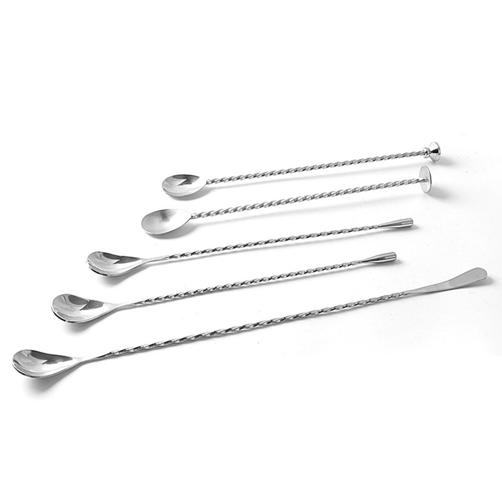 ช้อนค็อกเทลสแตนเลส ด้ามยาว ดีไ - Bar Spoon Twisted บทวิจารณ์และราคา