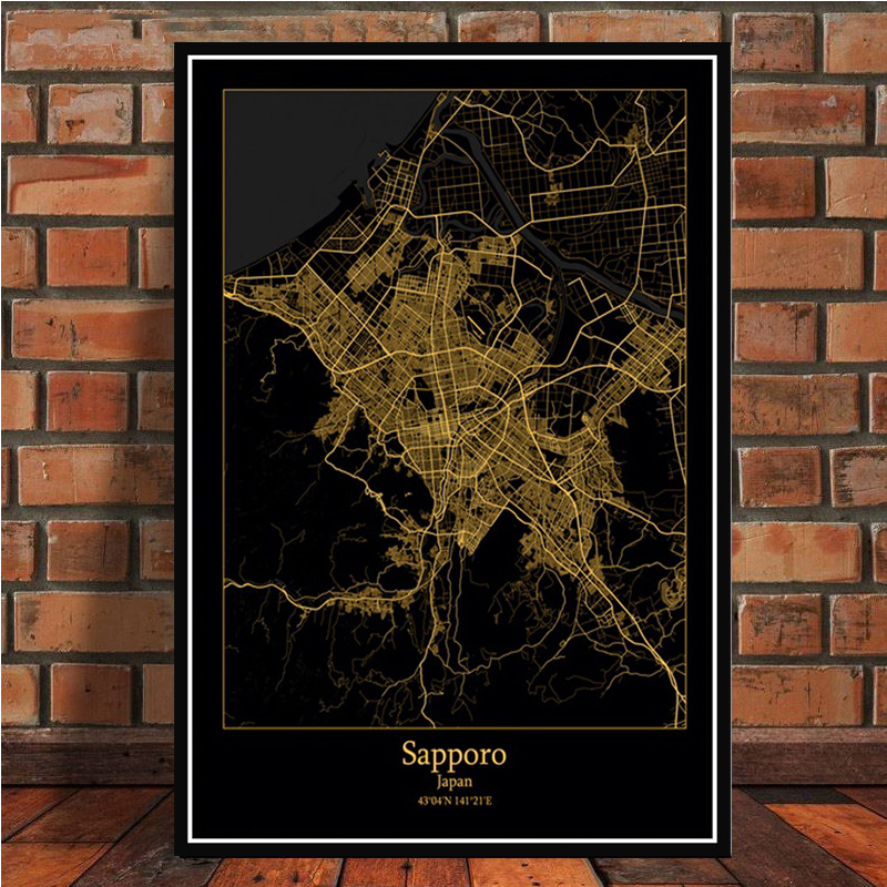 โปสเตอร์พิมพ์อัมสเตอร์ดัมโตเกี - Home Barcelona บทวิจารณ์และราคา